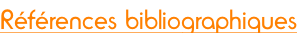 Références bibliographiques